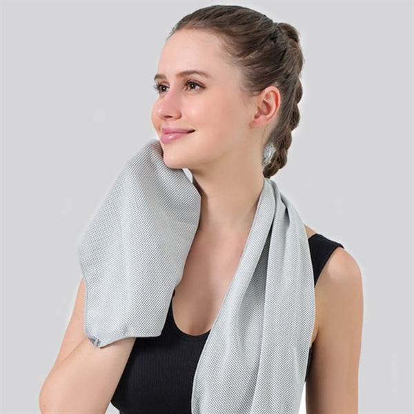 Cooling Towel with Silicone Cover