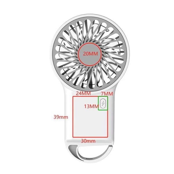USB mini Handheld fan Tabletop