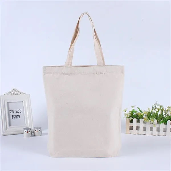 10 oz. Cotton Canvas Tote Bags (13.4" x 15.3")