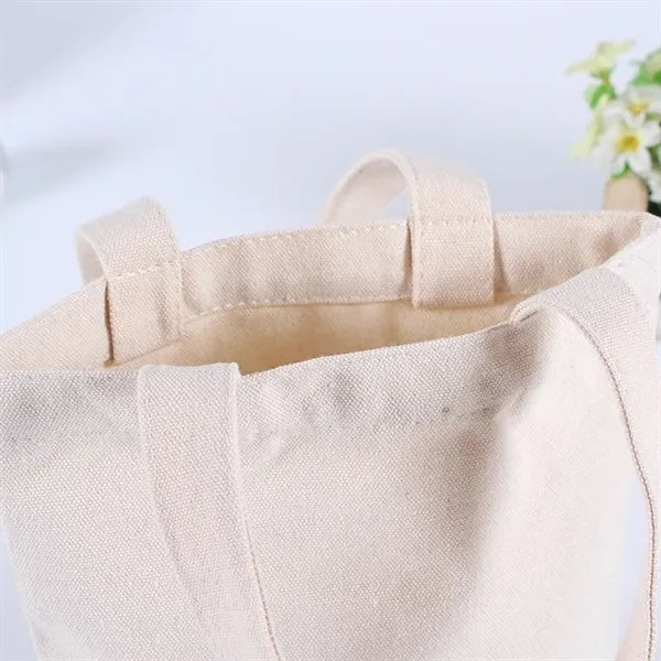 10 oz. Cotton Canvas Tote Bags (13.4" x 15.3")
