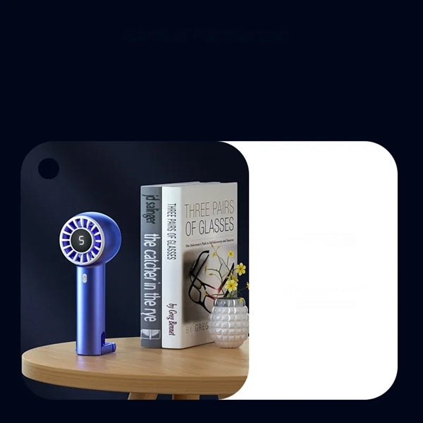 USB mini fan with five wind speeds