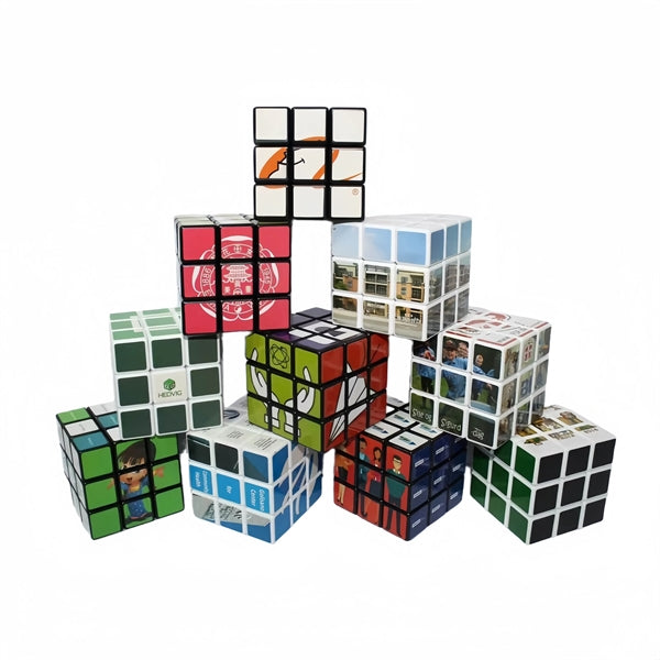Puzzle Cube Full Color Process Printing Low Quantity