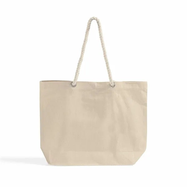 Rope Handle Beach Tote Bag