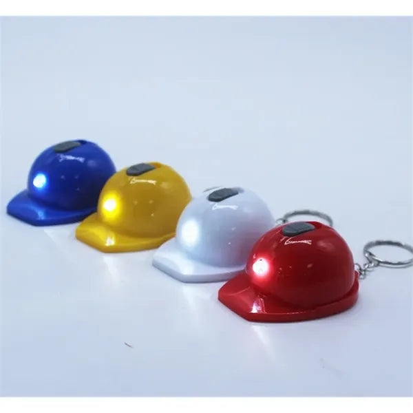 LED Helmet Keychain w/ Opener