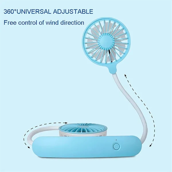 Ventilateur Portable USB 3 Vitesses Rechargeable
