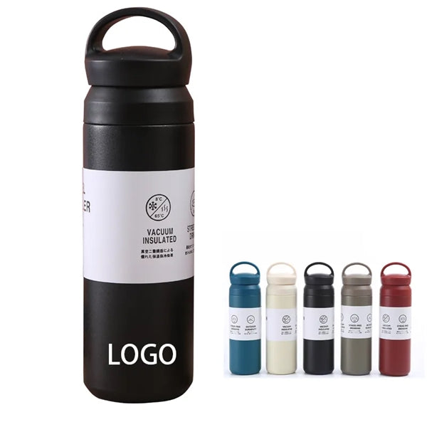 17oz Stainless Steel Insulated Double-Wall Thermos