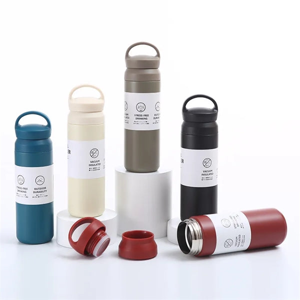 17oz Stainless Steel Insulated Double-Wall Thermos