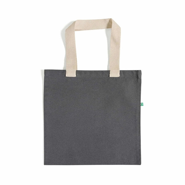 Recycled Canvas Flat Tote Bag