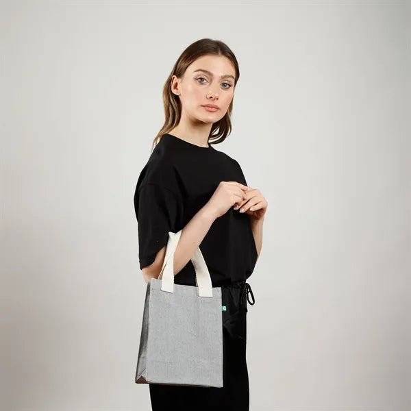 Recycled Canvas Book Tote Bag