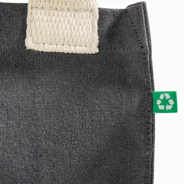 Recycled Canvas Book Tote Bag