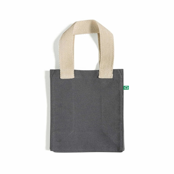 Recycled Canvas Book Tote Bag