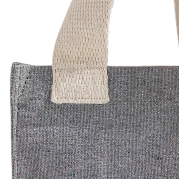 Recycled Canvas Book Tote Bag