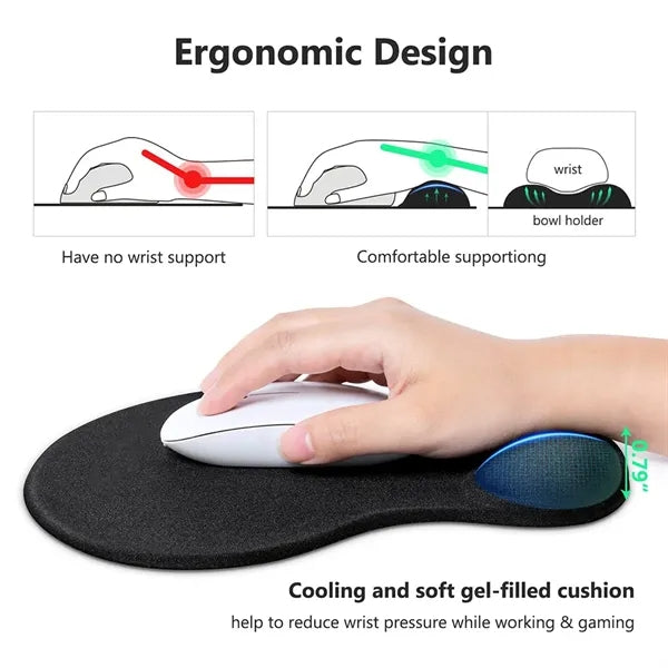 Mouse Pad Wrist Support
