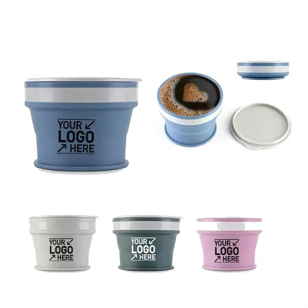 5.7oz Folding Silicone Collapsib Cups