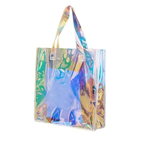 Holographic Clear Iridescent Handbag