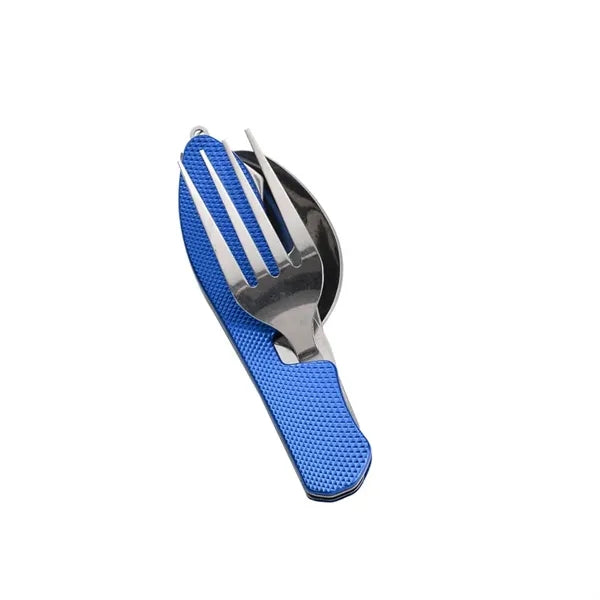 4-in-1Portable Stainless Camping Utensils Combo Set