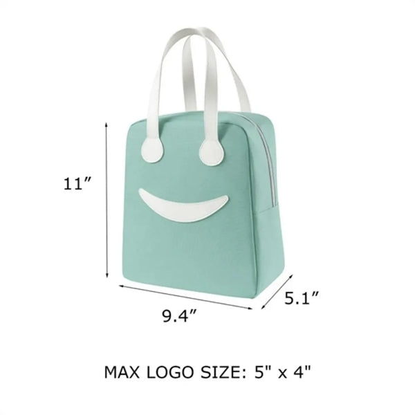 Smiling Thermal Lunch Bag