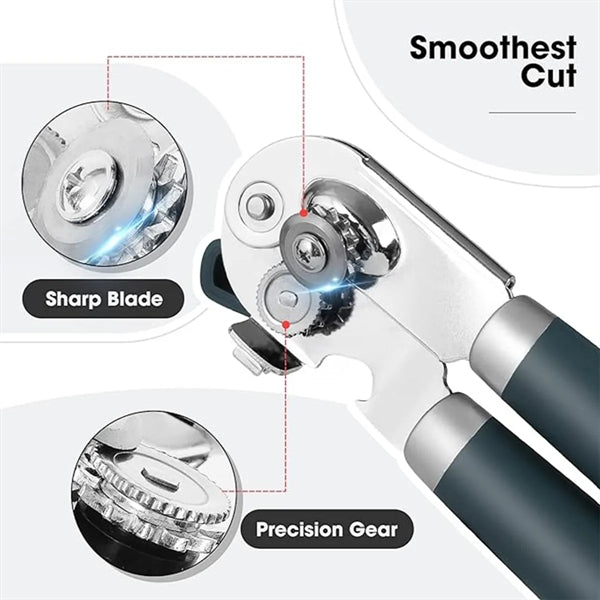 Multifunctional Soft Handle Heavy Duty Strong Can Openers