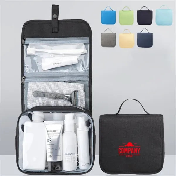 Toiletry Travel Bag With Hanging Hook