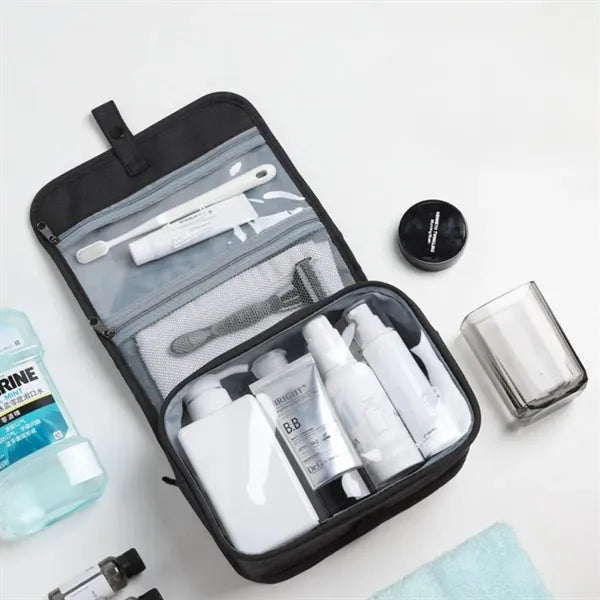 Toiletry Travel Bag With Hanging Hook