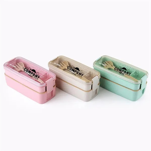 2 Layers Bento Lunch Box