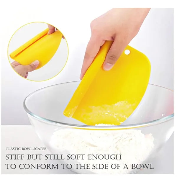 Stainless Steel Scraper With Contoured Grip