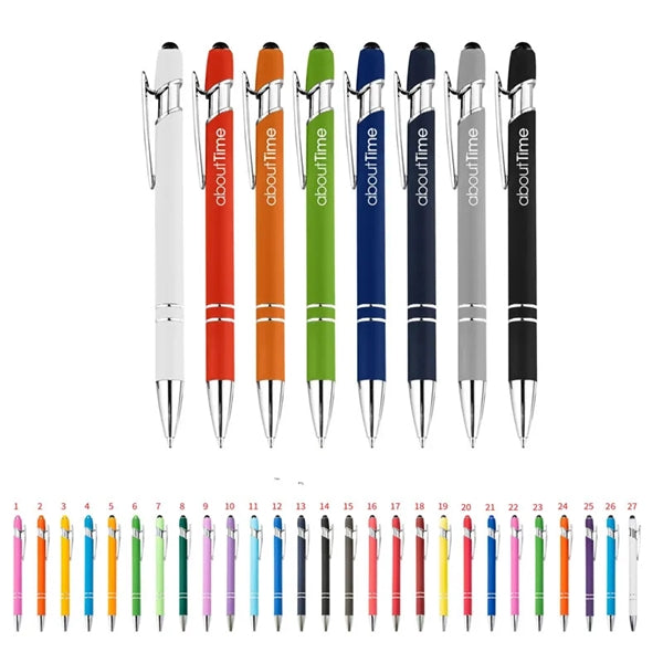 Metal Pen With Stylus