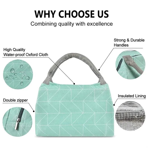 Aluminum Foil Thickened Insulation Cooler lunch Bag