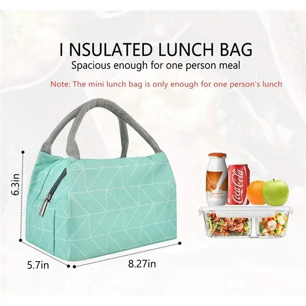 Aluminum Foil Thickened Insulation Cooler lunch Bag