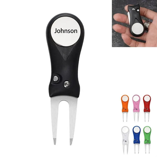 Foldable Stainless Steel Golf Divot Tool