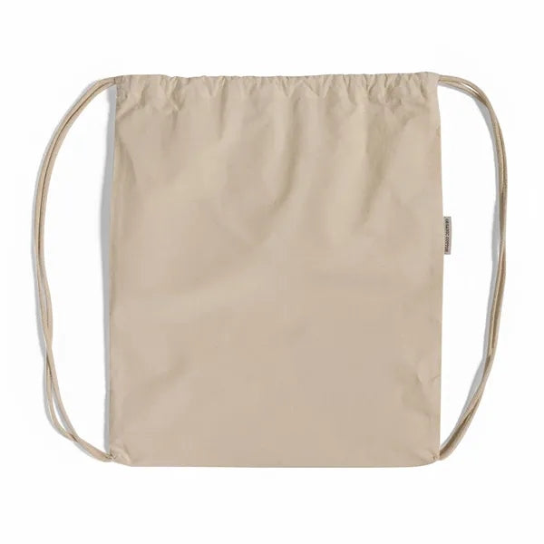 Organic Cotton Drawstring Backpack