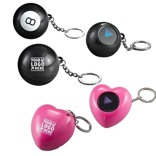 Mini Magic 8 Balls Keychain