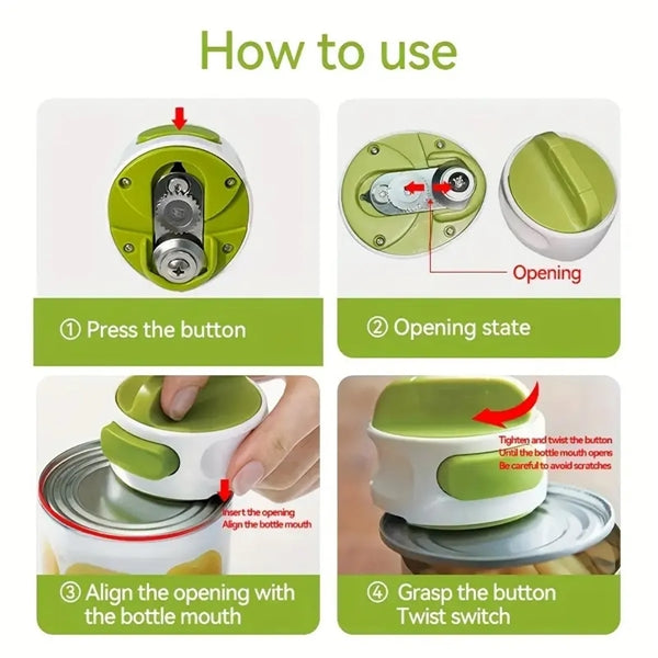 Compact Manual Can Opener