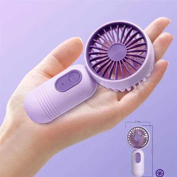 Mini Portable Fan With 3 Speeds