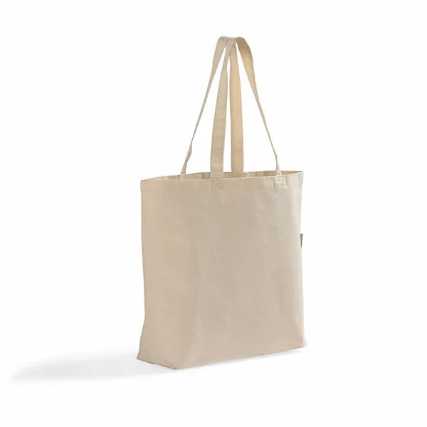 Organic Over-the-Shoulder Cotton Tote Bag