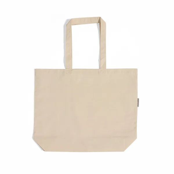 Organic Over-the-Shoulder Cotton Tote Bag