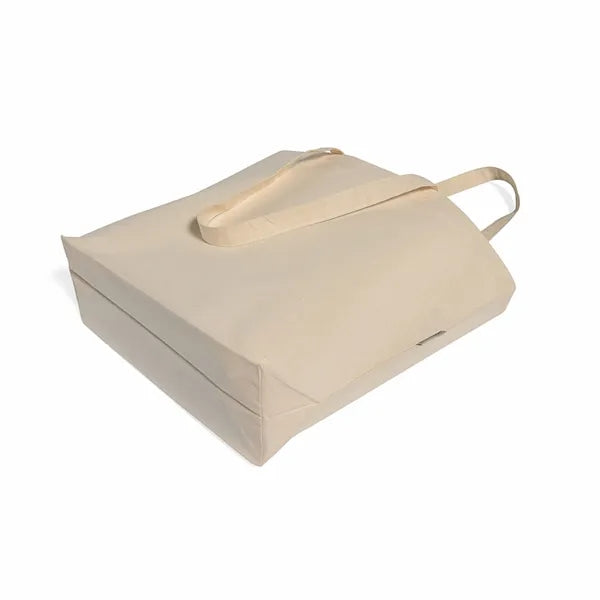 Organic Over-the-Shoulder Cotton Tote Bag