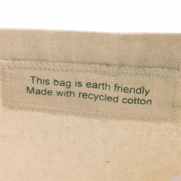 Recycled Trader's Canvas Tote Bag