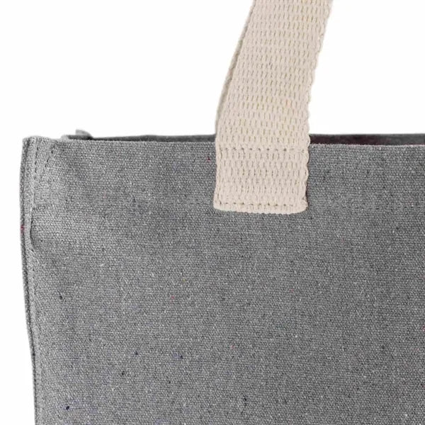 Recycled Canvas Shopper Tote Bag