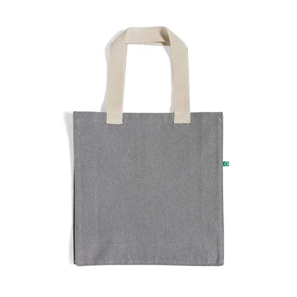 Recycled Canvas Shopper Tote Bag
