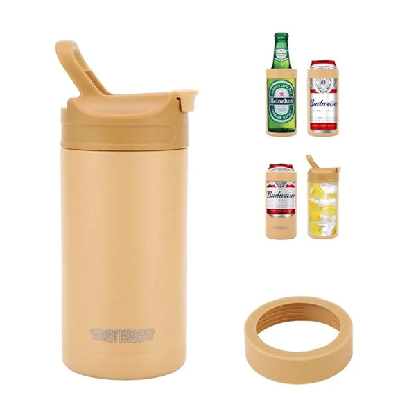 4 In 1 Stainless Steel Insulated Cooler for Slim Cans