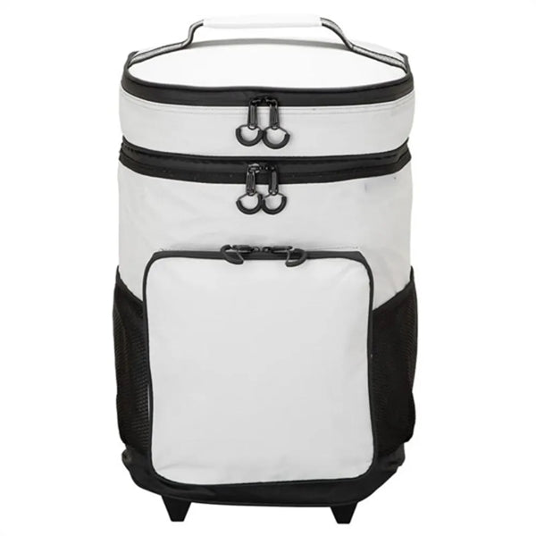 30-Can Suitcase Rolling Cooler Bag