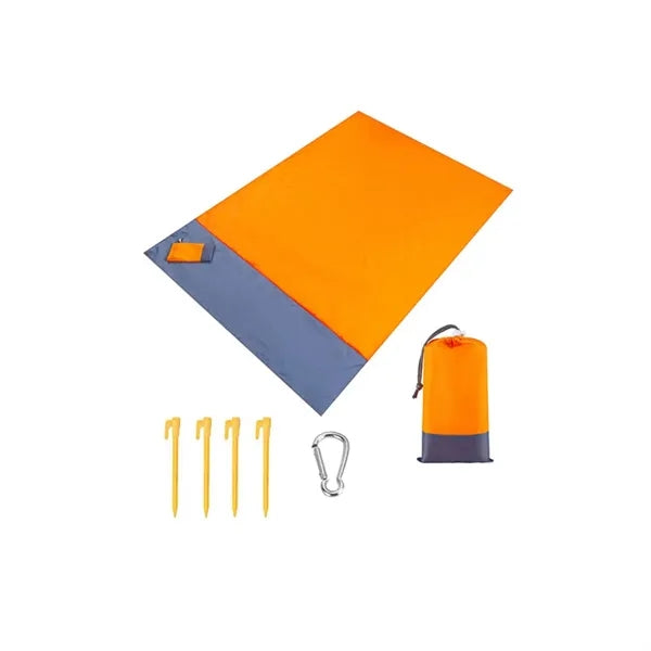 Beach Blanket Mat with Nylon Bag
