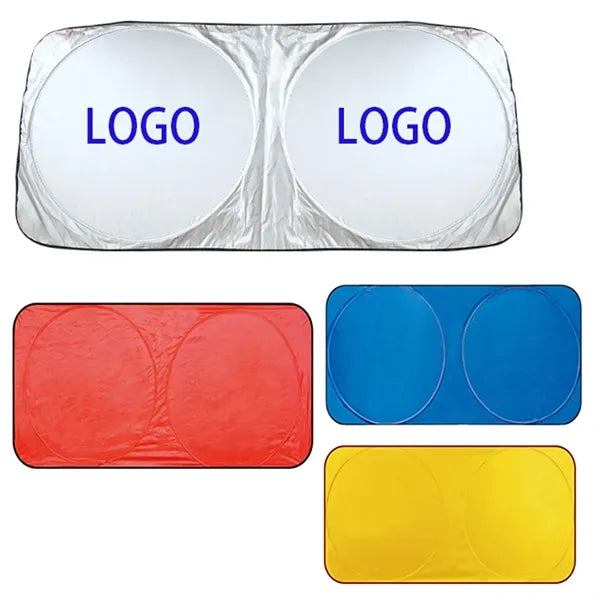 Car Folding Visor Sunshade With Bag