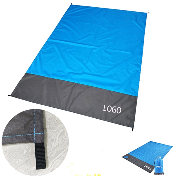 Outdoor Folding Sand Picnic Blanket Mat set 56" W x 78" L