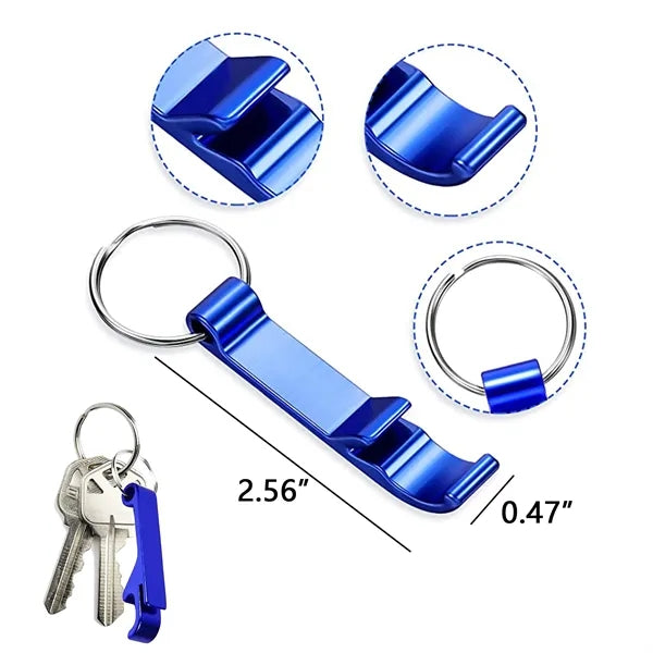 Metal Keychain Beer Bottle Opener