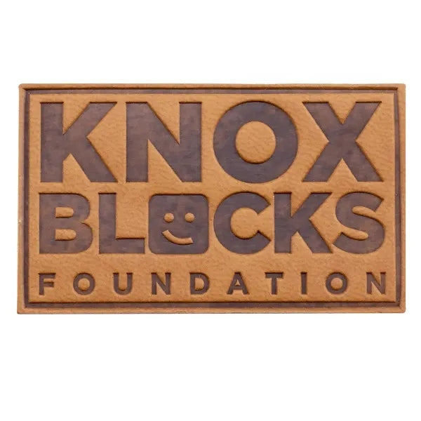 Genuine Leather Patches Custom Shape