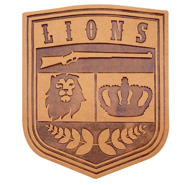 Genuine Leather Patches Custom Shape