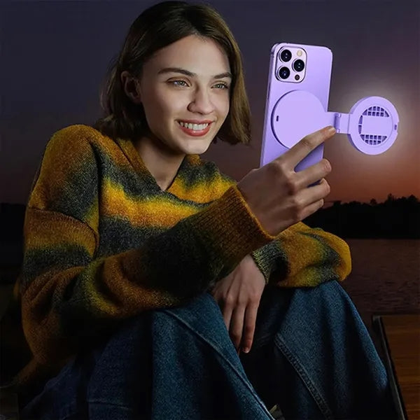 Phone Selfie Portable Clip-on Ring Light