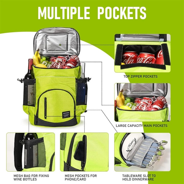 Large Capacity Cooler Backpack